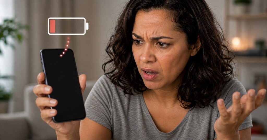 Celular descarrega desligado: o erro que todo mundo comete ao interpretar isso
