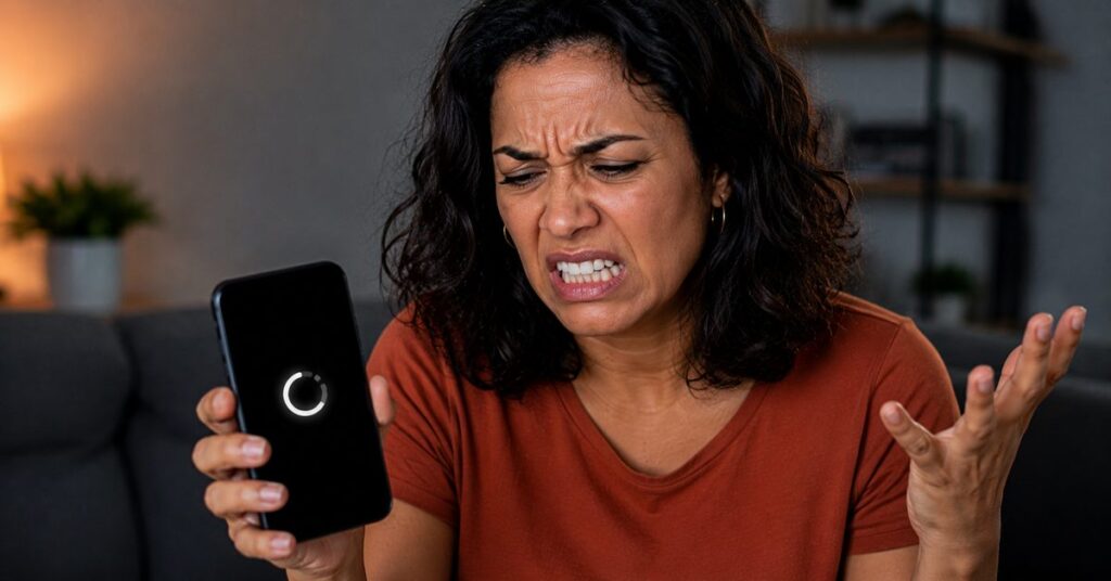 O erro que todo mundo comete com celular que trava e reinicia sozinho