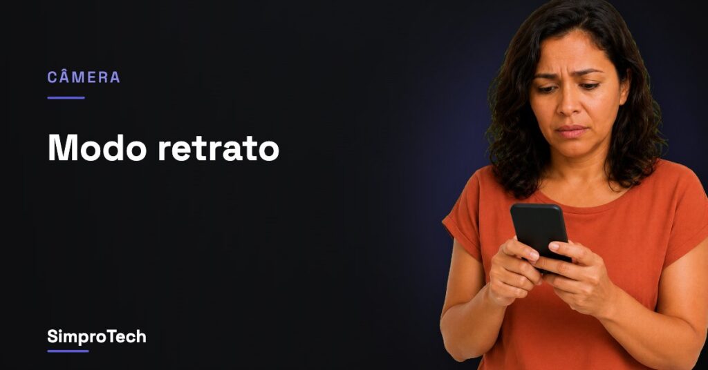 Como acertar o modo retrato